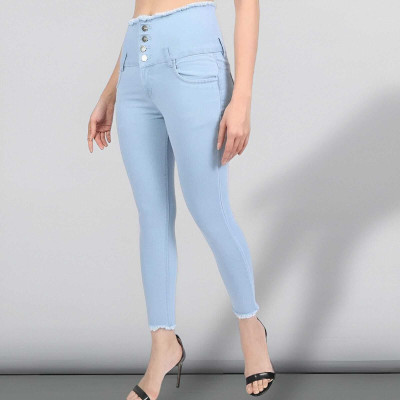 1DAYSTREET Regular Women Light Blue Jeans