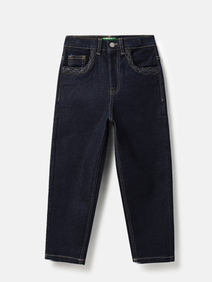United Colors of Benetton Regular Girls Blue Jeans
