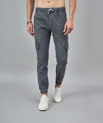 STUDIO NEXX Loose Fit Men Grey Jeans