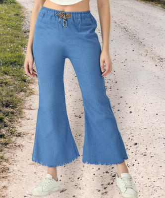 NEUNK Straight Fit Women Light Blue, Dark Blue Jeans