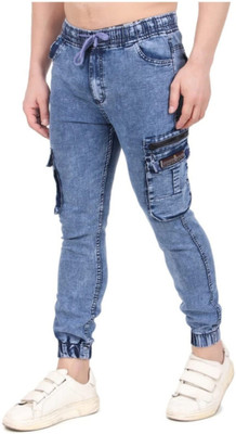 METRONAUT Jogger Fit Men Light Blue Jeans