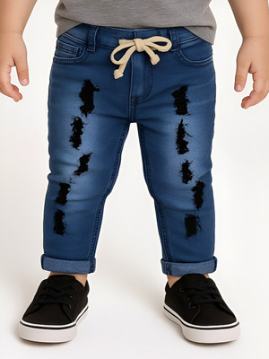 TRIP MART Regular Boys & Girls Blue Jeans