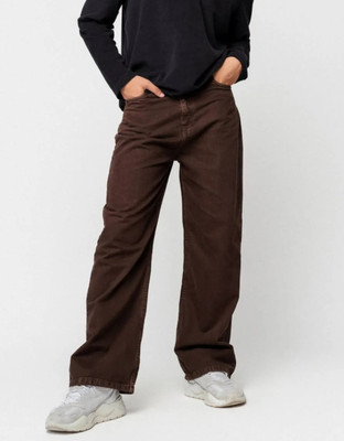 Zaba Denim Relaxed Fit Men Brown Jeans