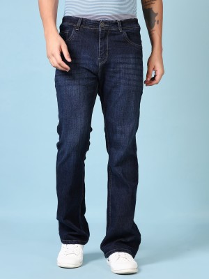 V-MART Boot-Leg Men Dark Blue Jeans