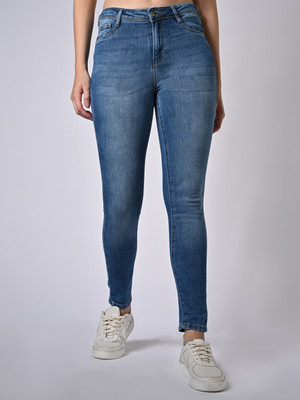 Kraus Jeans Women High-Rise Skinny Fit Jeans Skinny Women Blue Jeans
