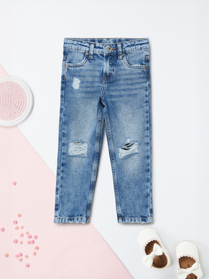 MAX Regular Girls Blue Jeans