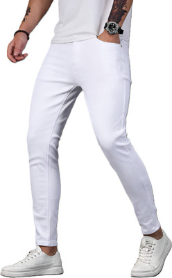 WaltZ Slim Men White Jeans