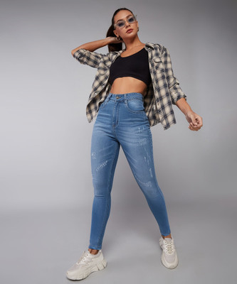 DOLCE CRUDO Skinny Women Blue Jeans