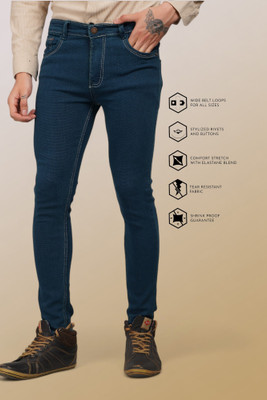 Lzard Regular Men Dark Green Jeans