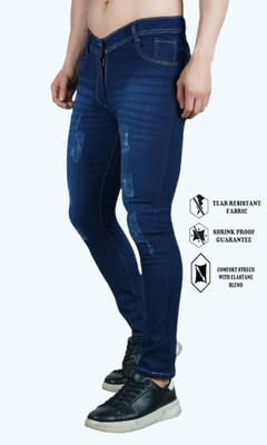 Misony Slim Men Blue Jeans