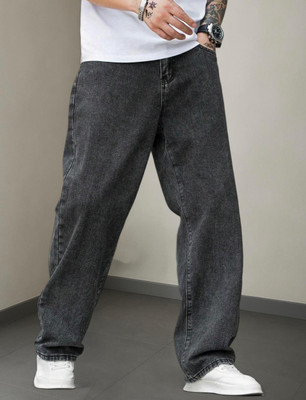 JAAR FASHION Loose Fit Men Grey Jeans