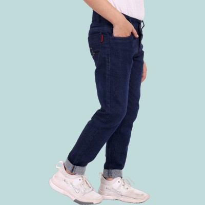 Kcoy Slim Boys Dark Blue Jeans