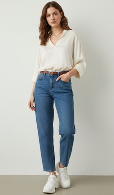 RangoliFshion Straight Fit Women Blue Jeans