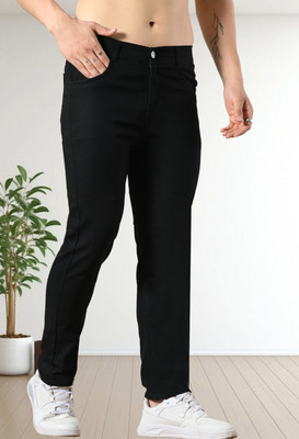 Fader Relaxed Fit Men Black Jeans