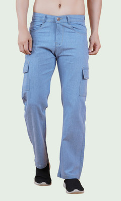 mevan Loose Fit Men Light Blue Jeans