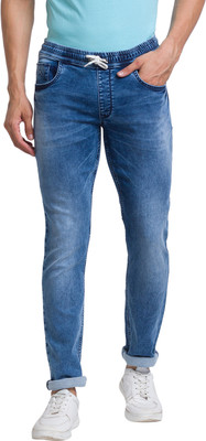 PARX Jogger Fit Men Dark Blue Jeans