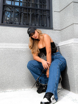 JJ DENIM Regular Women Dark Blue Jeans