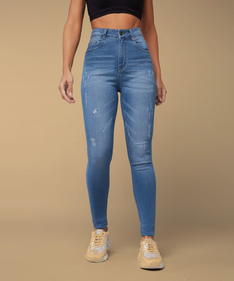 DOLCE CRUDO Skinny Women Blue Jeans