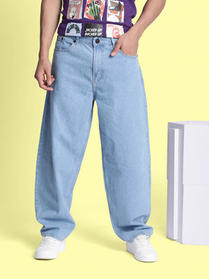 Bene Kleed Loose Fit Men Light Blue Jeans