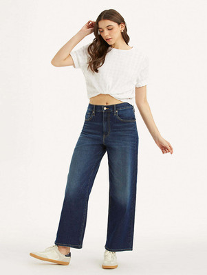 LEVI'S Loose Fit Women Dark Blue Jeans