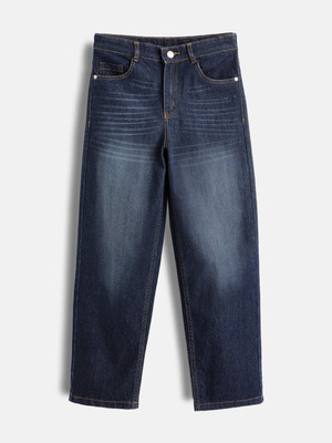 Urbano Juniors Loose Fit Boys Dark Blue Jeans