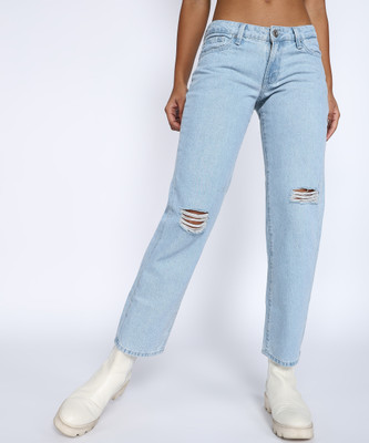 Spykar Straight Fit Women Blue Jeans