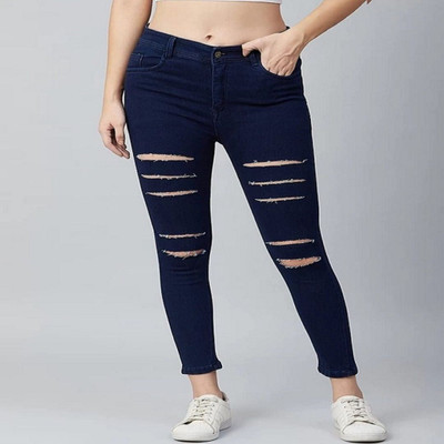 1DAYSTREET Skinny Women Blue Jeans