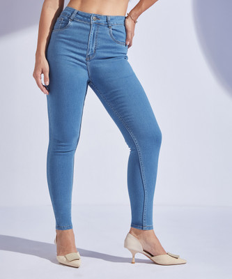 Miss Chase Skinny Women Blue Jeans