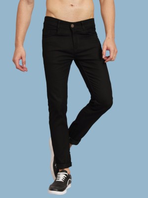 METRONAUT Tapered Fit Men Black Jeans