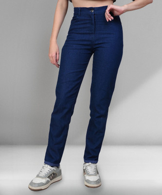 Dhruvika Creations Boyfriend Women Dark Blue Jeans