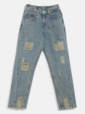 TALES & STORIES Slim Boys Dark Blue Jeans