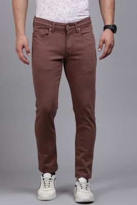 LOUIS PHILIPPE Slim Men Brown Jeans