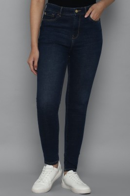 Allen Solly Skinny Women Dark Blue Jeans