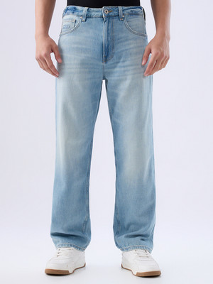 Spykar Loose Fit Men Blue Jeans