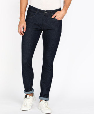 PETER ENGLAND Tapered Fit Men Dark Blue Jeans