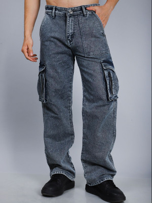 Coy Relaxed Fit Men Grey Jeans