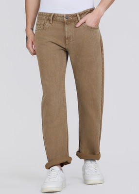 INTEGRITI Straight Fit Men Beige Jeans