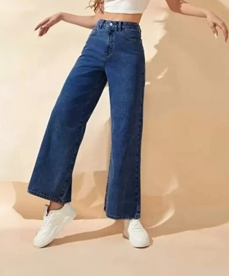 Jeancherry Regular Women Dark Blue Jeans