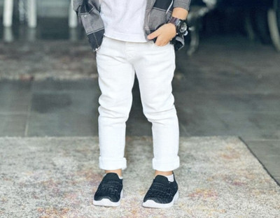 ISTOPTIONANAM Regular Boys White Jeans