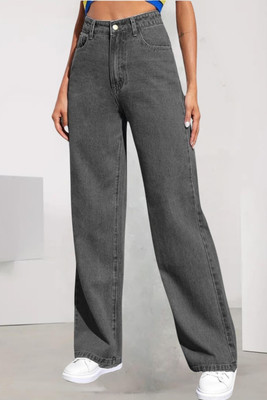 Glossia Flared Women Grey Jeans