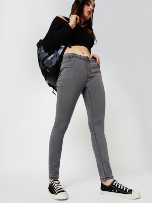 ONLY Skinny Women Grey Jeans