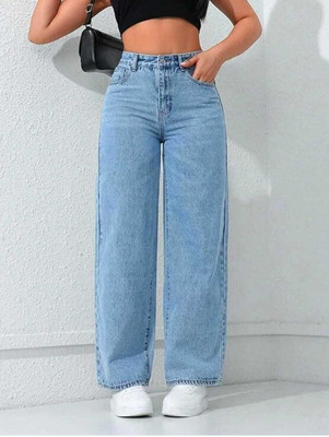 louise miryam Regular Women Light Blue Jeans