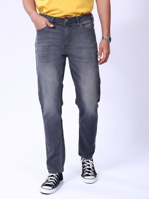 The Indian Garage Co. Slim Men Grey Jeans