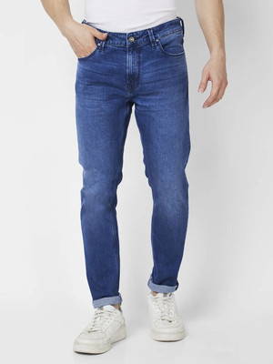 Spykar Super Skinny Men Dark Blue Jeans