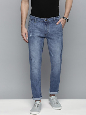 The Indian Garage Co. Slim Men Blue Jeans