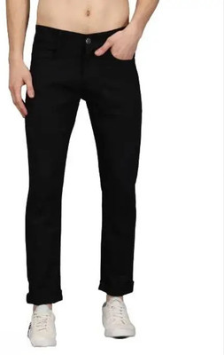 James Webb Regular Men Black Jeans