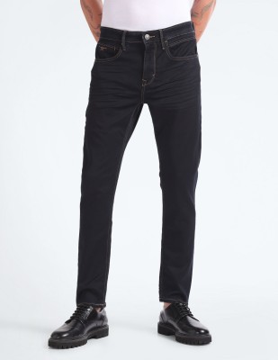 FLYING MACHINE Tapered Fit Men Black Jeans