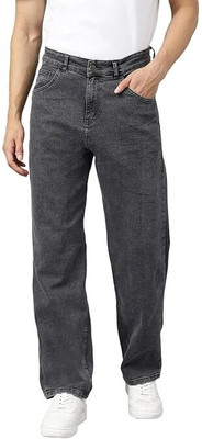 Herway Regular Men Grey Jeans