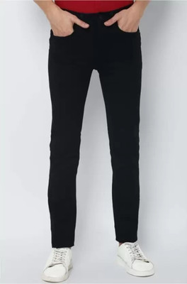 linaria Slim Men Black Jeans