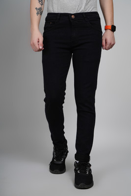 Lzard Slim Men Black Jeans